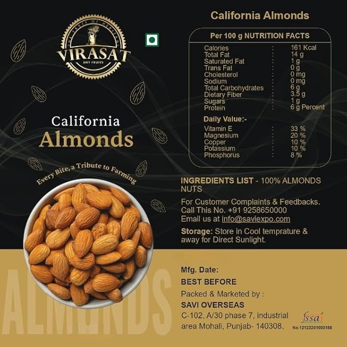 Natural California Almonds